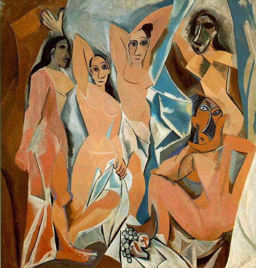 Пабло Пикасо, Госпожиците от Авиньон, 1907